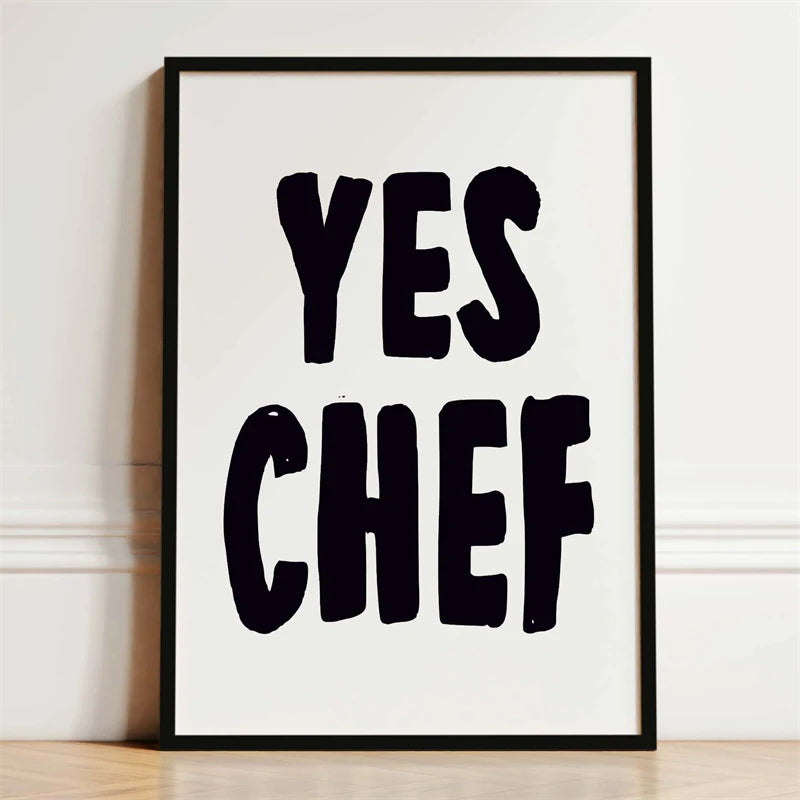Kitchen Wall Art Poster — Wine, Coffee & Pasta Print