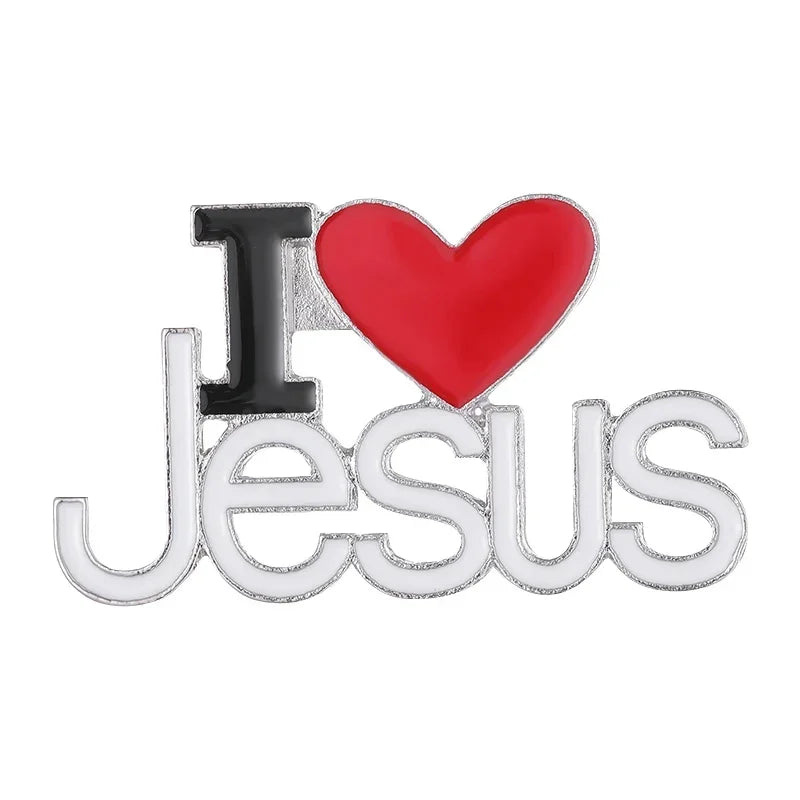 "Jesus, I Saw That" Enamel Pin — Funny Christian Faith Brooch Lapel Badge Accessory Gift for Believers