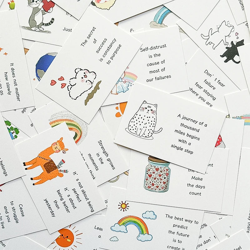 90-Piece Inspirational Affirmation Cards — Motivational Quotes & Blessing Message Cards for Birthdays, Gifts & Daily Encouragement