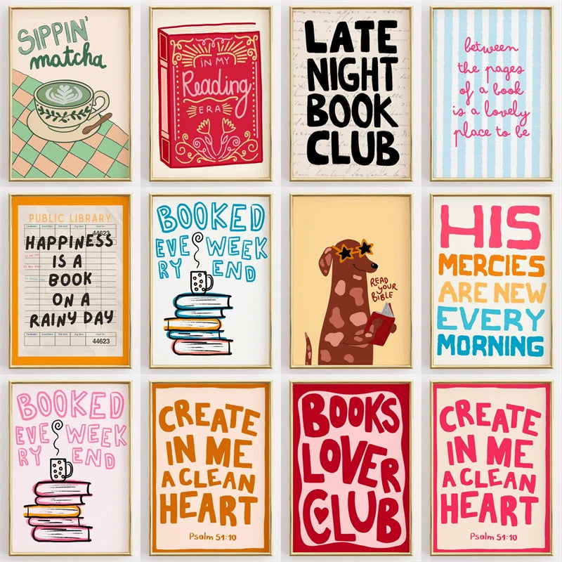 Faith Scripture Wall Art Poster — Read Your Bible Canvas Print
