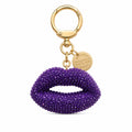 Rhinestone Lips Keychain